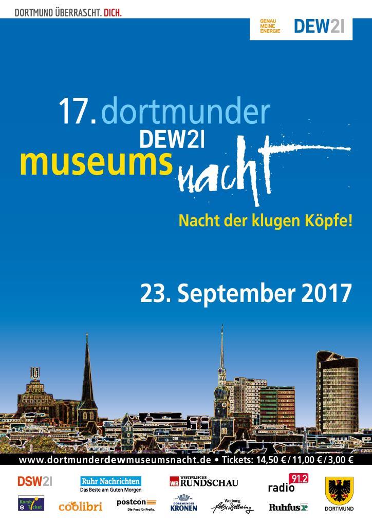 Museumsnacht Dortmund 2017 Plakat Museumsnacht Dortmund 2017 Plakat